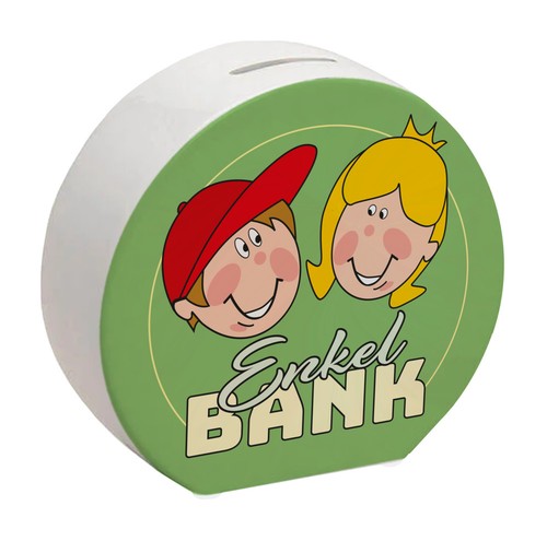 Enkelbank spardose grün - enkelbank,