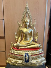 Thai Buddha Chinnarat – vergoldete Bronze | Sukhothai-Stil | 53 cm