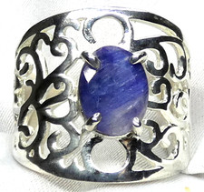 💙 Saphir Ring 925 Silber 54