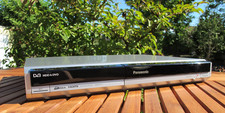 Panasonic DVD/HDD Rekorder DMR EX 77 silberfarben gut erhalten mit Fernbedienung
