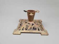 Weihnachtsbaumständer Gusseisen mit Puttos / Engel Motiven um 1900