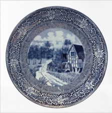 Jugendstil Wandteller Holland