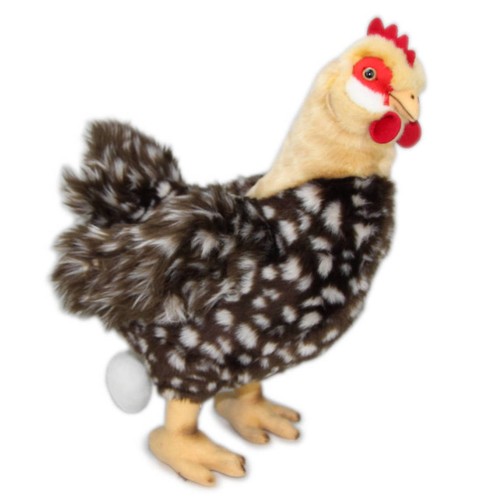 Huhn kuscheltier mit - kuscheltier,