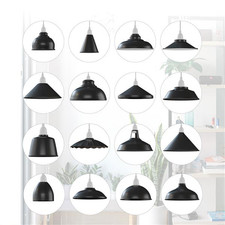 Vintage Retro Deckenleuchte Schirm Metall Küche Hängender Anhänger Lampenschirm