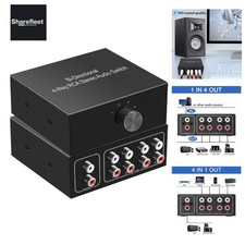 Cinch RCA L/R Audio Switch