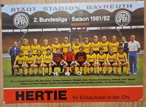 Spvgg bayreuth 1981 - 1981/82, –