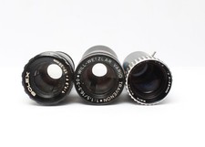 Objektiv Konvolut 3 x Projektionsobjektiv, Bolex,  Ungeprüft. Defekt! Nr.37