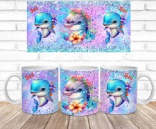 Tasse Tiere Delfin Delphin