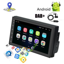 7" 2 DIN Android 9.1 DAB AUTORADIO Mit GPS Navigation dab+ BLUETOOTH WIFI DOPPEL