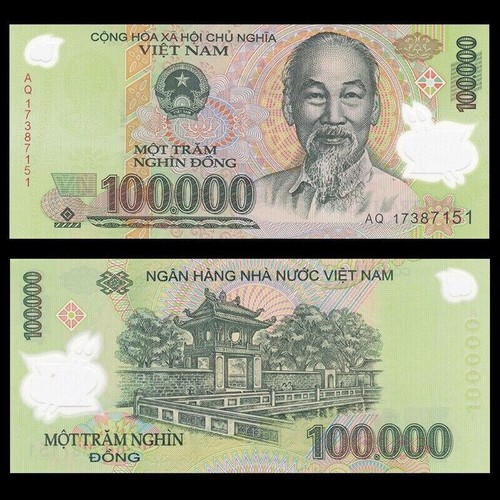 Vietnamesische dong 100k - vietnamesische,