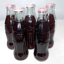 Alte Coca Cola Flasche 1916 ungeöffnet Replikat Sammler 5er Set  H 428