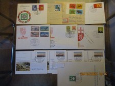 Posten 12 Briefe u. Karten mit