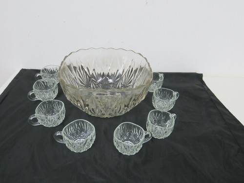 Bowle service teilig glas - service,