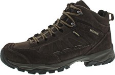 Meindl Nebraska Mid GTX Herren Wanderboots Gore Tex dunkelbraun