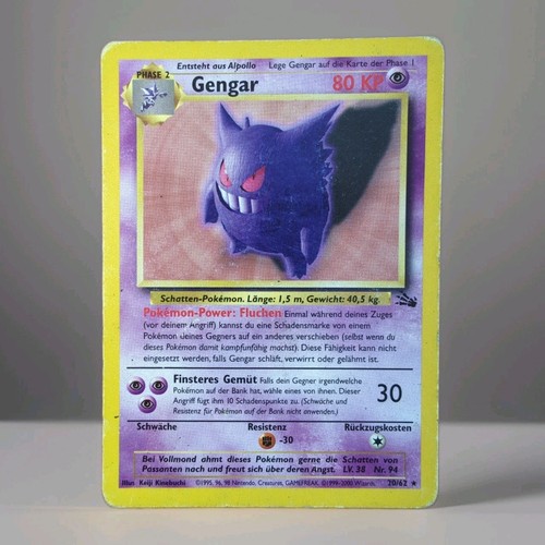 Gengar pokemon karte - pokemon,