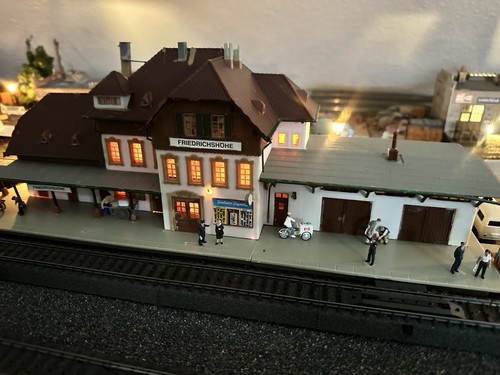 Modellbahn bahnhof - modellbahn,