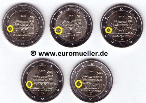 Euro gedenkmünzen 2017 - 2,