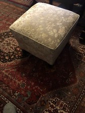 Vintage Hocker gepolstert