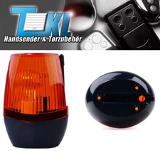 12V / 24V LED Signalleuchte Blinkleuchte Blinklampe Torantrieb Garage Warnlampe 