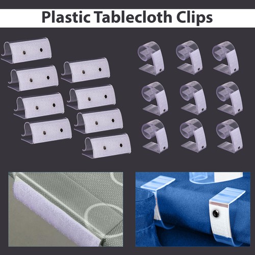 12x tischdeckenclips - 12x,