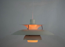 Poul Henningsen PH5 Hängelampe Pendel Lamp Louis Poulsen sehr guter Zustand 1980