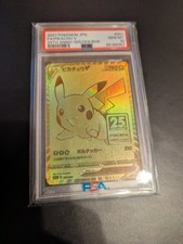 PSA 10 Pikachu V 001/015 25th