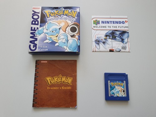 Pokemon blaue edition - pokemon, |