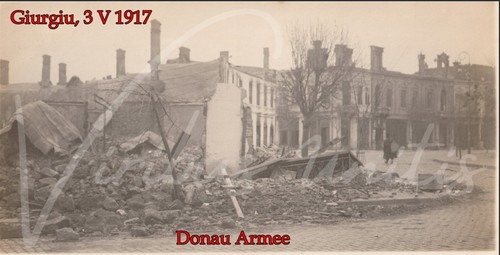 1040a zerstörte stadt giurgiu - stadt,