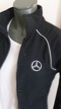 schwarze Softshell Jacke von Daimler AG Dress Guard Gr. S Reisverschluss defekt