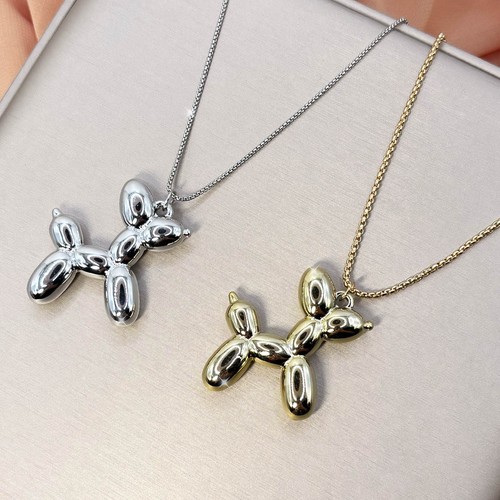 Damen halskette hund - damen, gold