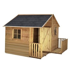 4iQ Holz Spielhaus Kinder