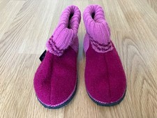 BECK KITZ PICHLER Kinder Hausschuhe – Hüttenschuhe – Größe 31 – Farbe: Beere