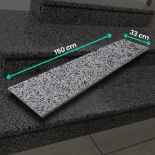 Granite Trittstufen Dark Grey