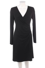 KD Klaus Dilkrath Kleid Damenkleid Raffungen D 40 schwarz