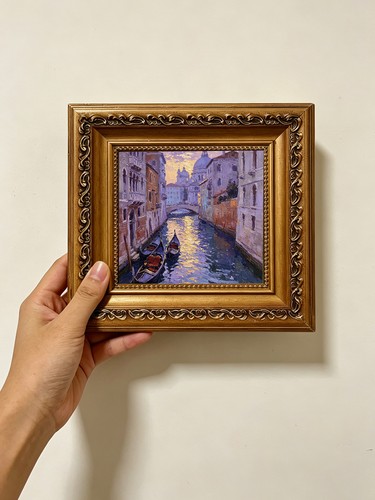 Venedig kanal gondel - venedig,