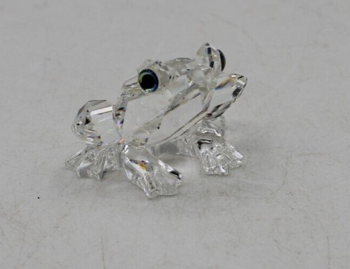 Swarovski bleikristall frosch - bleikristall,
