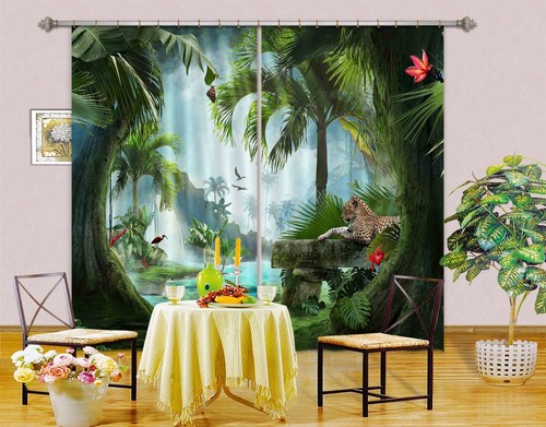 Leopard wasserfall h2257 - leopard,