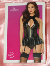 Neu!  Corsage Lederimitat