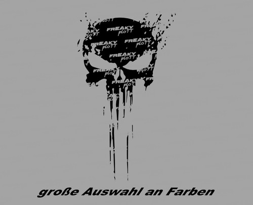 Skull aufkleber totenkopf - skull,