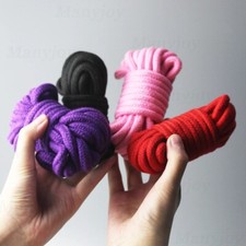 5/10m Bondage Seil Suspension Shibari Hanf Fesseln Japanische Aus Baumwolle DE