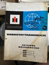 Werkstatthandbuch IHC International Getriebe Mähdrescher 321 431 531 541