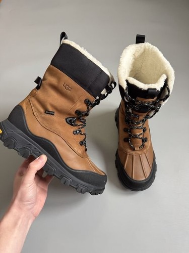 Men ugg boots brown - men, leather