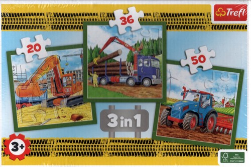 Trefl puzzle in1 bagger - puzzle, 3