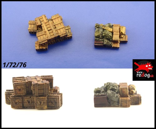 Redog cargo set diorama - redog, 1/72