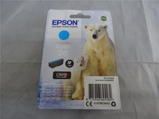 Original Epson C13T26124022 / 26 Tintenpatrone cyan für XP-600, XP-620 Series