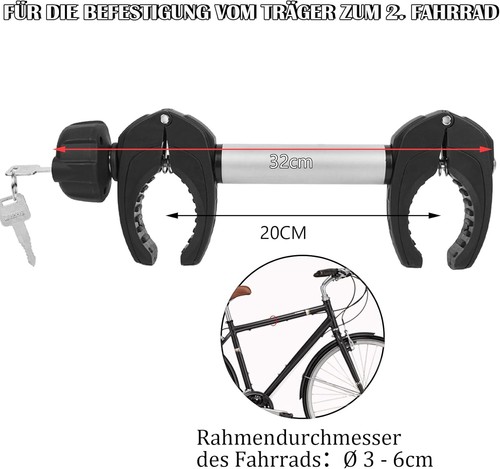 Rahmenhalter ø25 30mm - rahmenhalter, Ø25-30mm