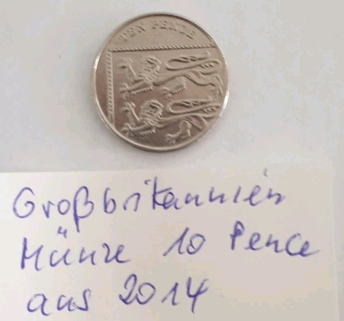 Münze großbritannien - großbritannien, 10
