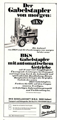 3w23710 alte reklame - alte, 1968
