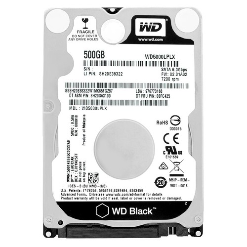 Festplatte 500gb wd5000lplx - festplatte,