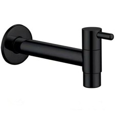 Schwarz Wandmontage Wasserhahn